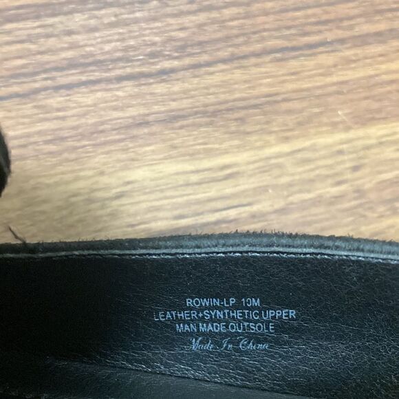 Donald Pliner Rowin Woman’s Black Loafer with Leopard Print Patent Insert. Sz 10 - Picture 9 of 9